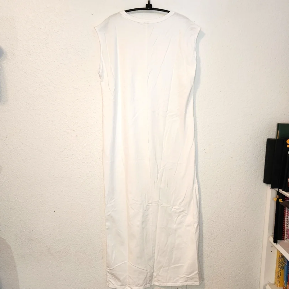 Old Navy Sleeveless Maxi Column Dress, Size L - Picture 3 of 6